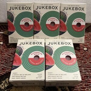 Jukebox Natural Body Bar Soap Watermelon Disco 4.5 OZ (5 Bars)